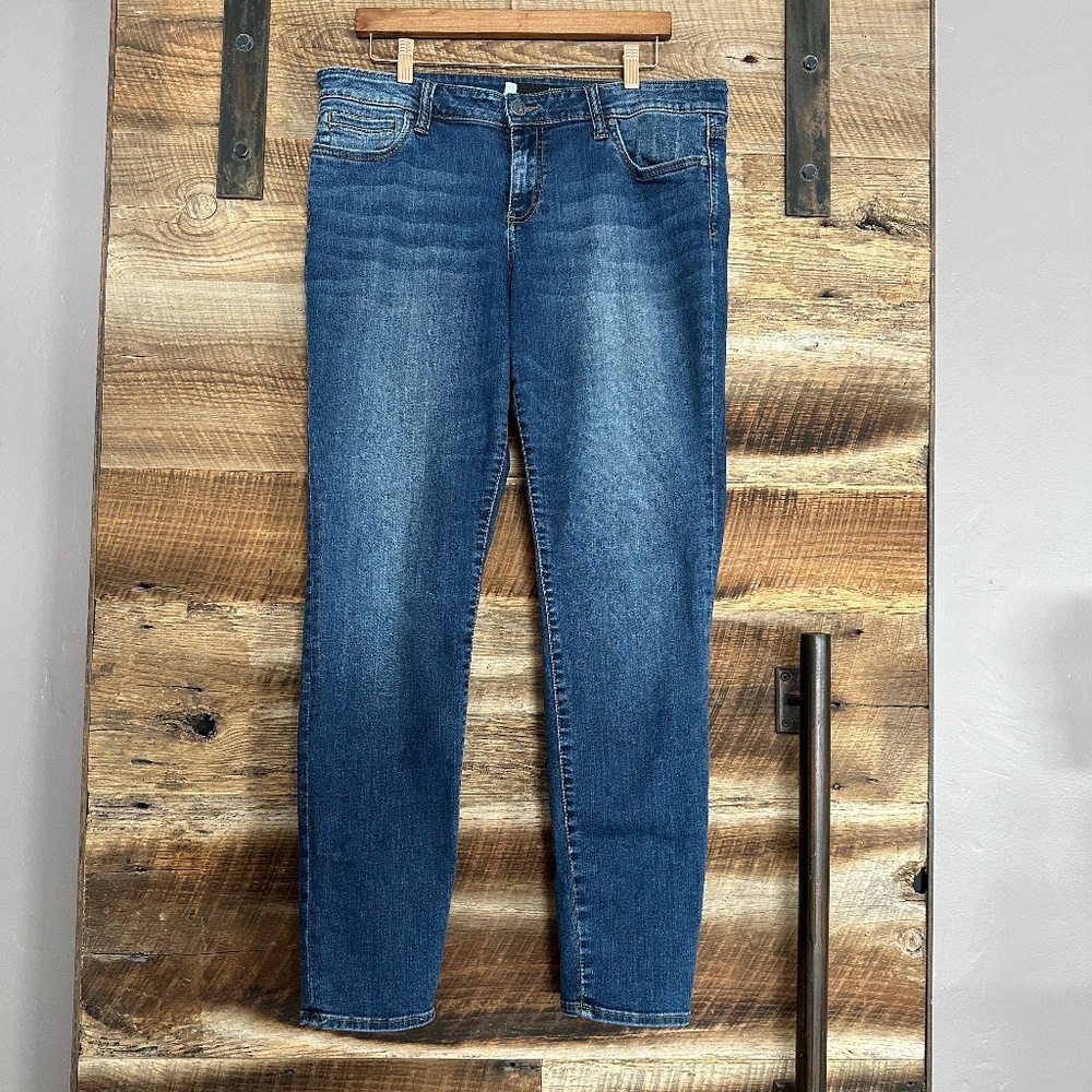 EUC - Kut From The Kloth - Viv Toothpick Skinny Jeans - Blue - Size 14